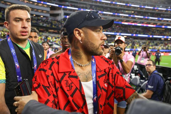 Neymar, en la Copa América (FOTO: Cordón Press).