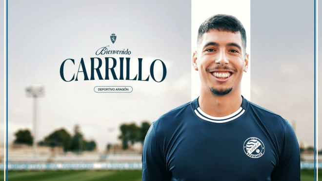 Hugo Carrillo. (Foto: Cantera Real Zaragoza)