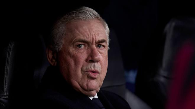 Carlo Ancelotti, en un partido del Real Madrid (Cordon Press)