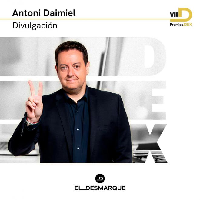 Antoni Daimiel, Premio DEX 2024.