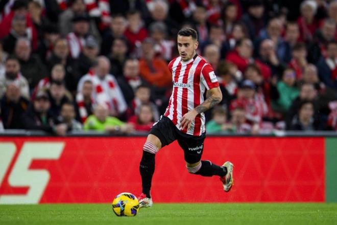 Alex Berenguer, en acción ante el CD Leganés en un partido de San Mamés (Foto: Athletic Club).