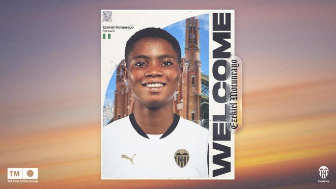 Ezekiel Motunrayo, fichaje del Valencia CF Femenino