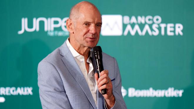 Adrian Newey, en su presentación con Aston Martin (Cordon Press)