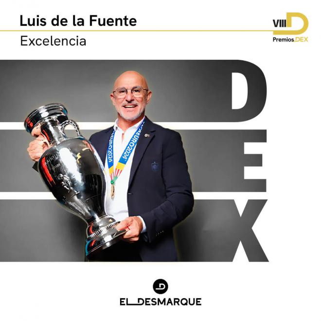 Luis de la Fuente, Premio DEX 2024.