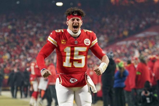 Patrick Mahomes, en la final de conferencia (Cordon Press)