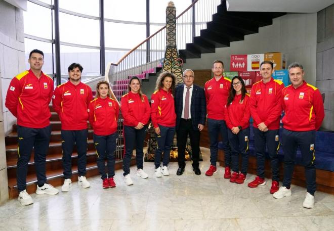 Participantes del programa 'Todos Olímpicos' del COE.