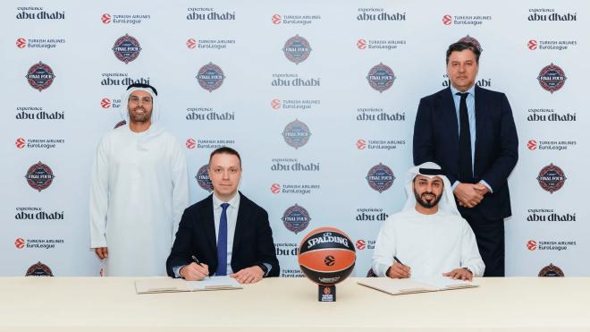 La Euroliga firma con Abu Dabi la Final Four (Foto: @EuroLeague).