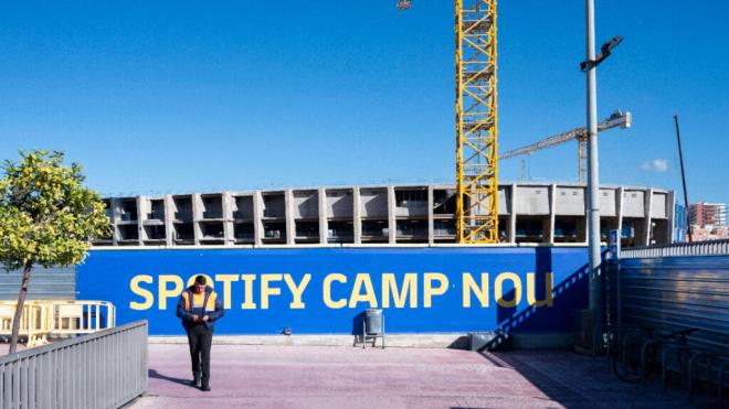 Las obras del Camp Nou (Cordon Press)