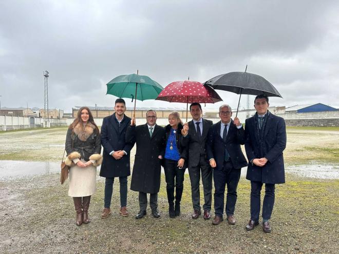 La consejera Patricia del Pozo, en las instalaciones del complejo deportivo Tolo Plaza de La Caroli