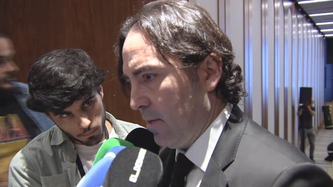 Martín Presa en los premios de la asociación de la prensa deportiva (ElDesmarque)