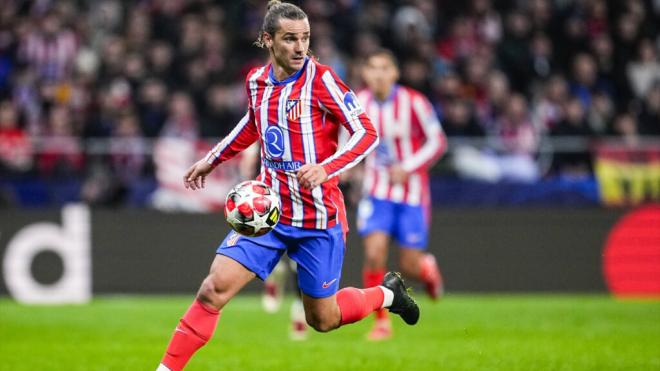 Antoine Griezmann en un partido de Champions League (Foto: Europa Press)