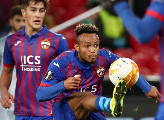 Chidera Ejuke, en su etapa en el CSKA de Moscú (Foto: Cordon Press).