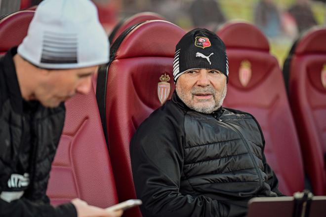 Jorge Sampaoli, con el Rennes (Foto: Cordon Press).