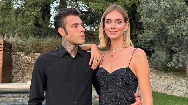 Fedez y Chiara Ferragni celebrando su aniversario de boda en la Toscana (Instagram)