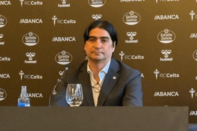 Marco Garcés, director deportivo del Celta (Foto: ElDesmarque).