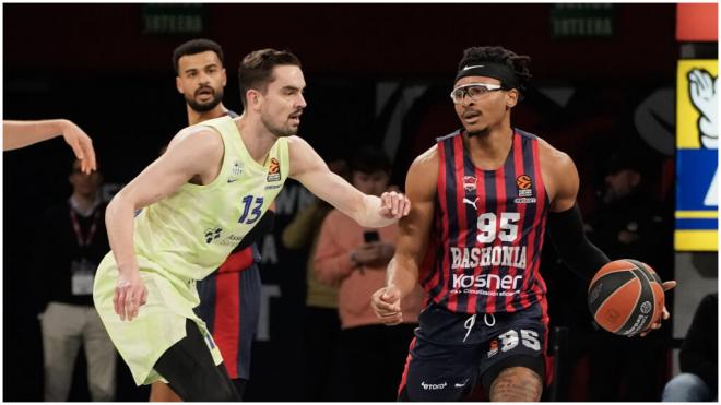 Imágenes del Baskonia- Barcelona en Euroliga. (Foto: Europa Press)