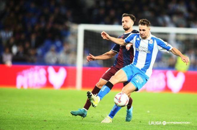 Lance del Deportivo - Eibar de la primera vuelta (Foto: LALIGA).