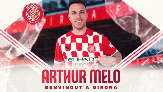 Arthur Melo, nuevo fichaje del Girona.