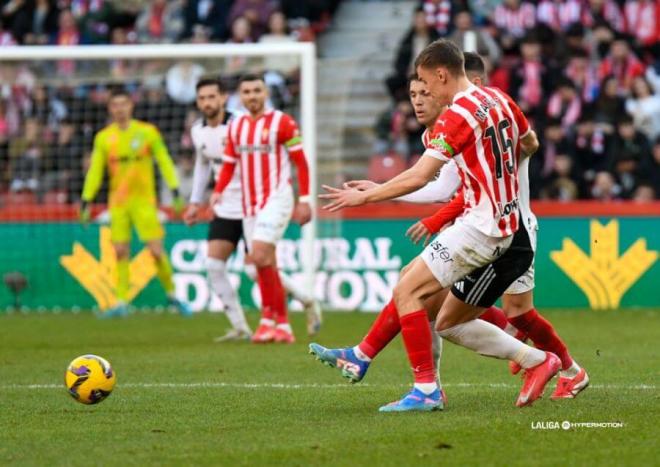 Maras, en el Sporting-Burgos (Foto: LaLiga).