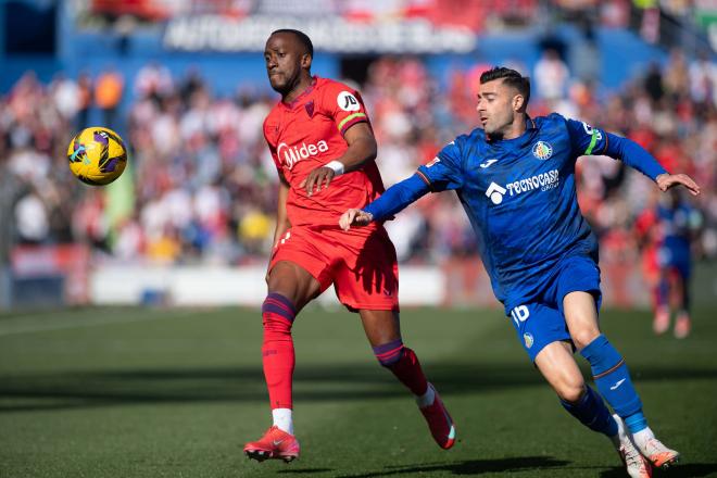Lukebakio, en el Getafe-Sevilla (Foto: Cordon Press).