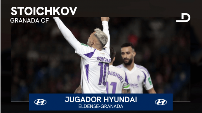 Stoichkov, Jugador Hyundai del Eldense-Granada.