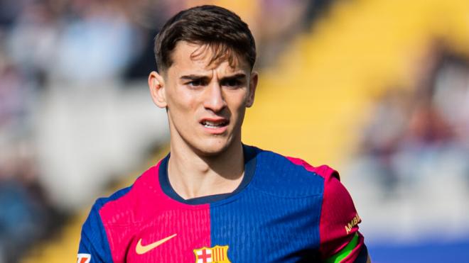 Gavi, en el partido contra el Mallorca ('X' FCB)
