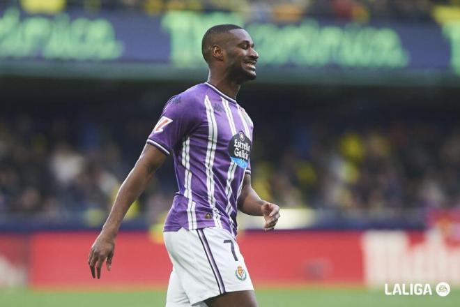Mamadou Sylla, ante el Villarreal.