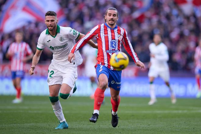 Antoine Griezmann ante el Getafe (Cordon Press)