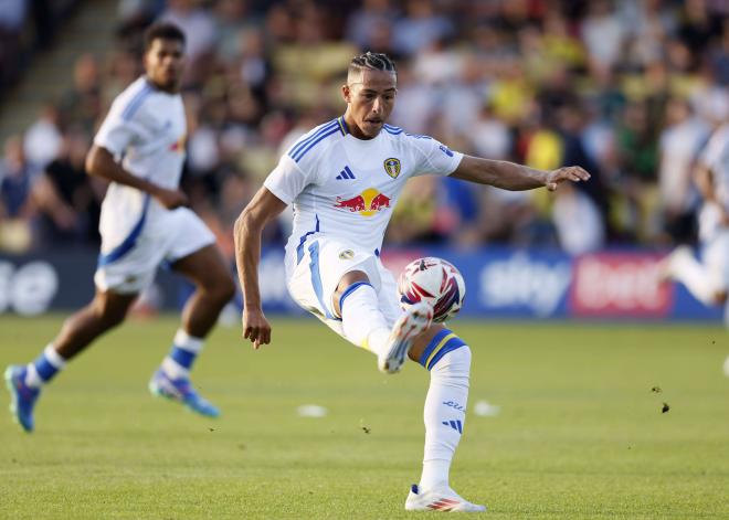 Mateo Joseph, con el Leeds.