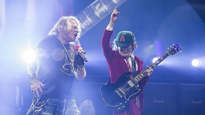 AC/DC dando un concierto (Cordon Press)