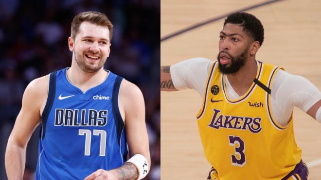 Luka Doncic y Anthony Davis son intercambiados (Europa Press)