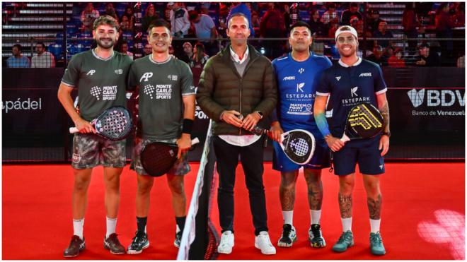 La final del Máster Final de Caracas de A1Padel. (Foto: @A1PadelOfficial)