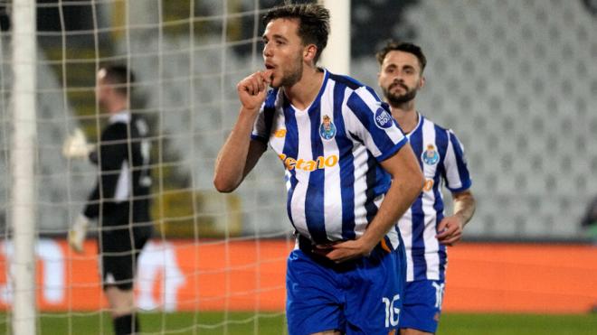 Nico González celebra un gol con el Oporto (Foto: Cordon Press)