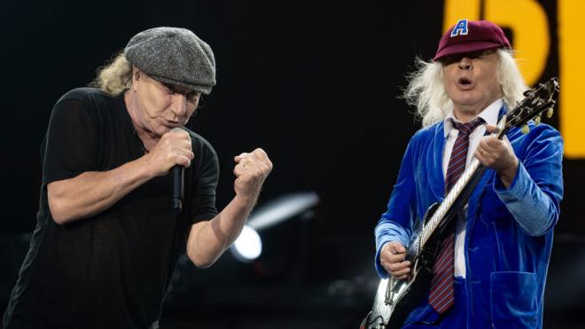 AC/DC dando un concierto (Cordon Press)