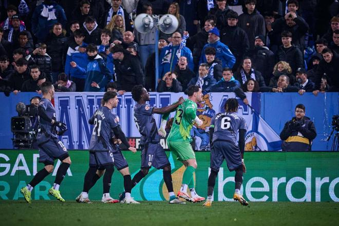 Batalla parando el penalti al Leganés (Cordon Press)