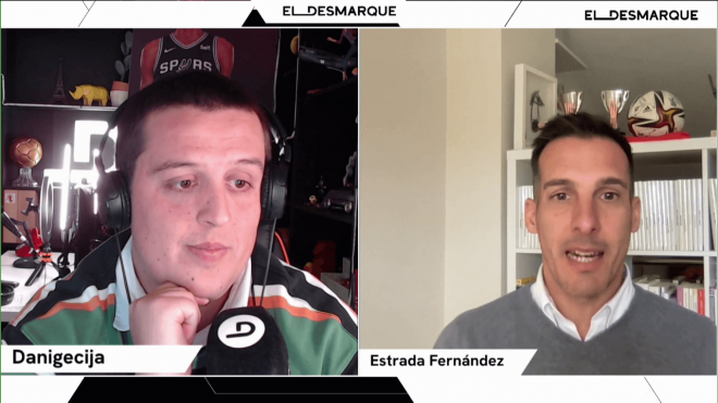 Estrada Fernández en el twitch de ElDesmarque.