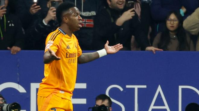 Vinicius Jr en el Espanyol - Real Madrid (Foto: EFE)