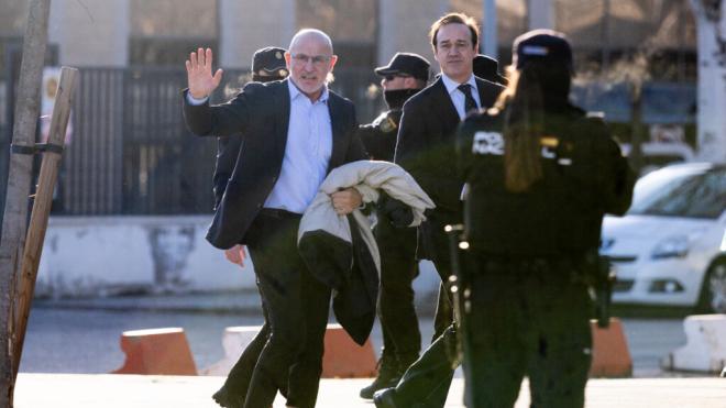 Luis de la Fuente entrando en la Audiencia Nacional (Europa Press)