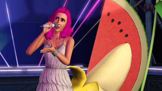 Katy Perry en Los Sims.