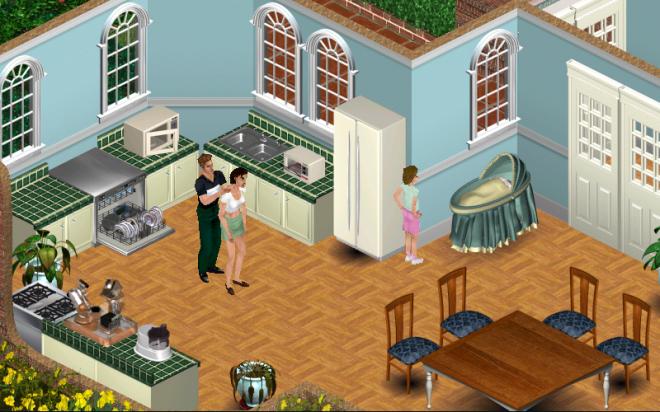 La primera entrega de Los Sims.