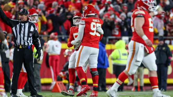 Los Kansas City Chiefs en un partido de la NFL (Cordon Press)