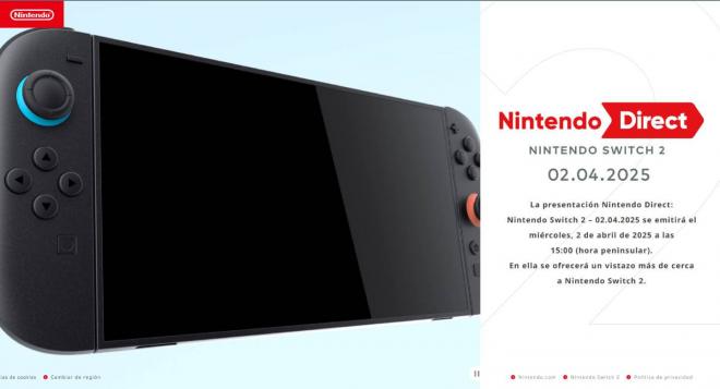 El Nintendo Direct de abril para la Nintendo Switch 2