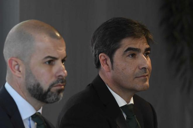 Ángel Haro, junto a Manu Fajardo (Foto: Kiko Hurtado).