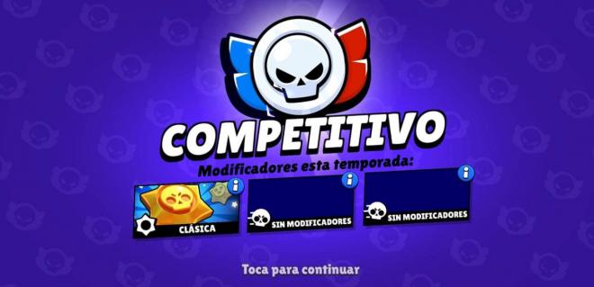 Una temporada del Competitivo de Brawl Stars sin modificadores