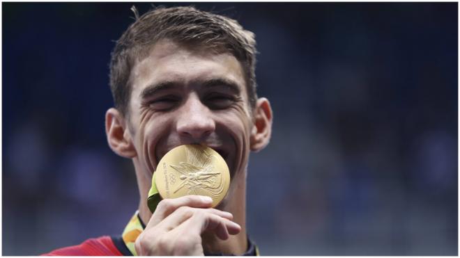 Michael Phelps vió como Teresa Perales le igualó en medallas en París (foto: Cordon Press).