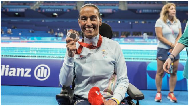 Teresa Perales igualó en medallas olímpicas a Michael Phelps (foto: cnpozuelo).