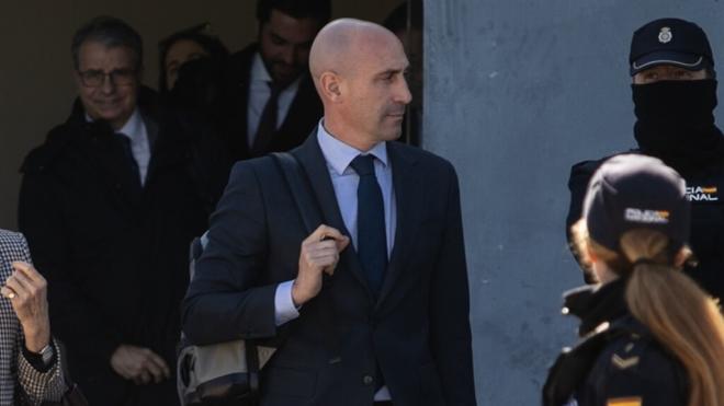 Luis Rubiales, en el tercer día del juicio por el beso a Jenni Hermoso