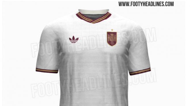 Filtrada la segunda camiseta de la selección (FOTO: Footy Headlines).