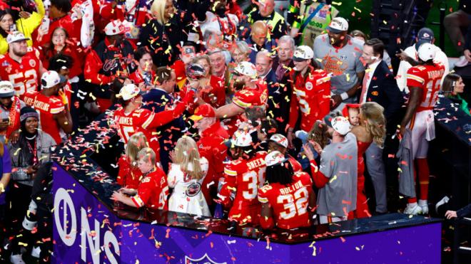 Los Kansas City Chiefs celebrando la Super Bowl (Cordon Press)