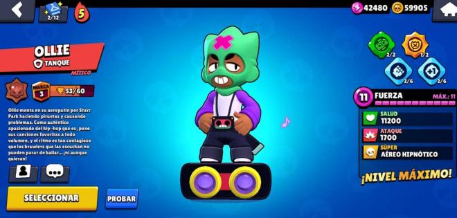 Ollie, el brawler hipnotizador de Brawl Stars